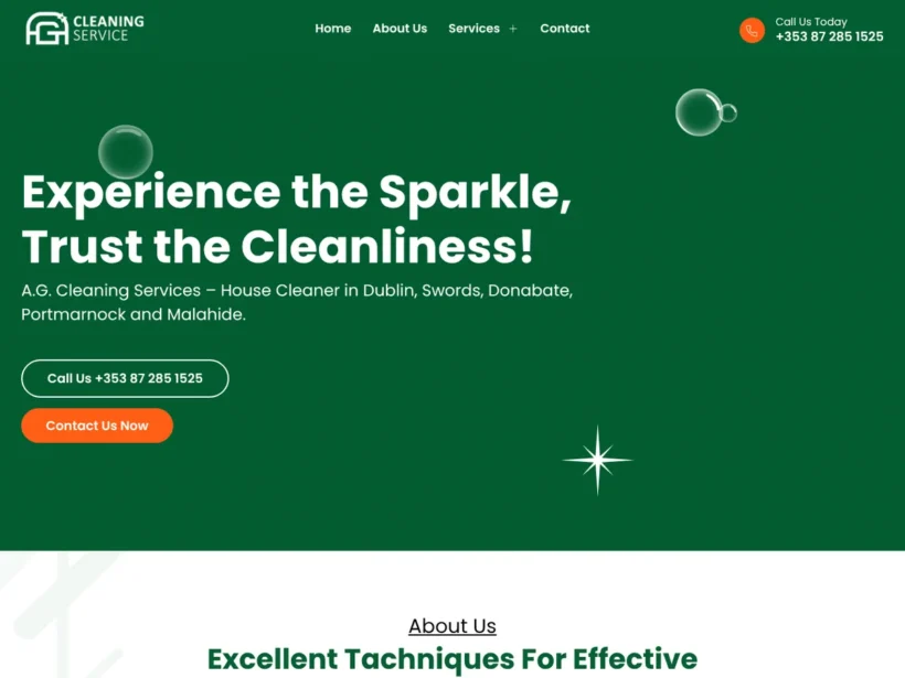 A.G. Cleaning Services — клінінг у Дубліні (Ірландія)