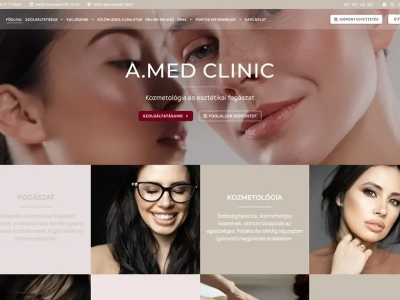 A.med Clinic — косметологія та стоматологія в Угорщині