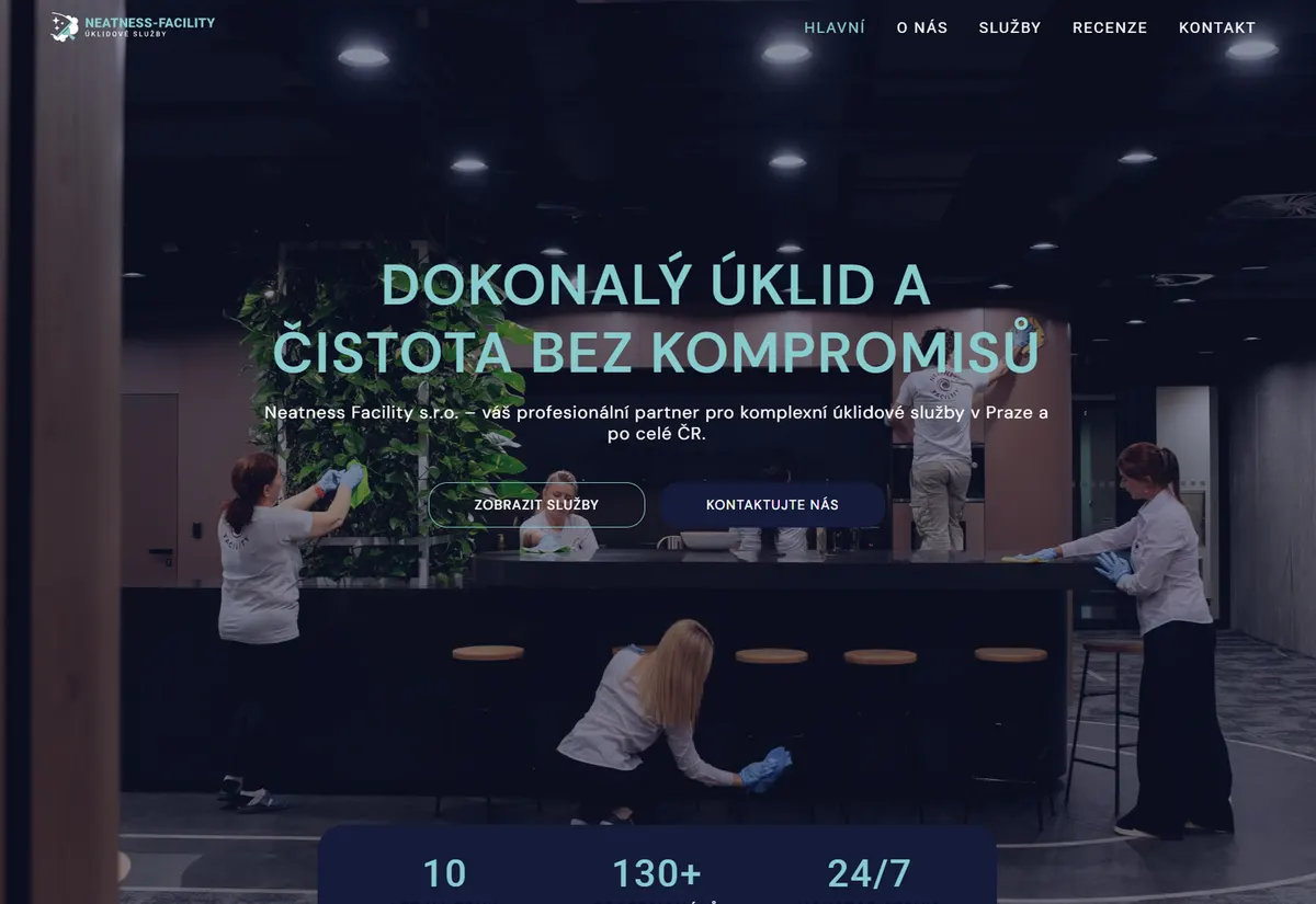 Neatness Facility — клінінгова компанія в Чехії