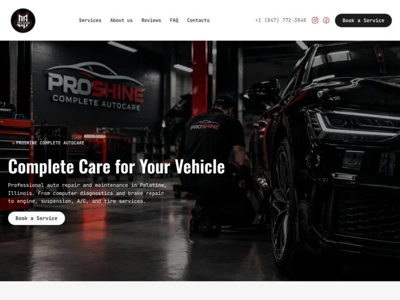 ProShine Complete Autocare — автосервіс у Палатайні (Іллінойс, США)