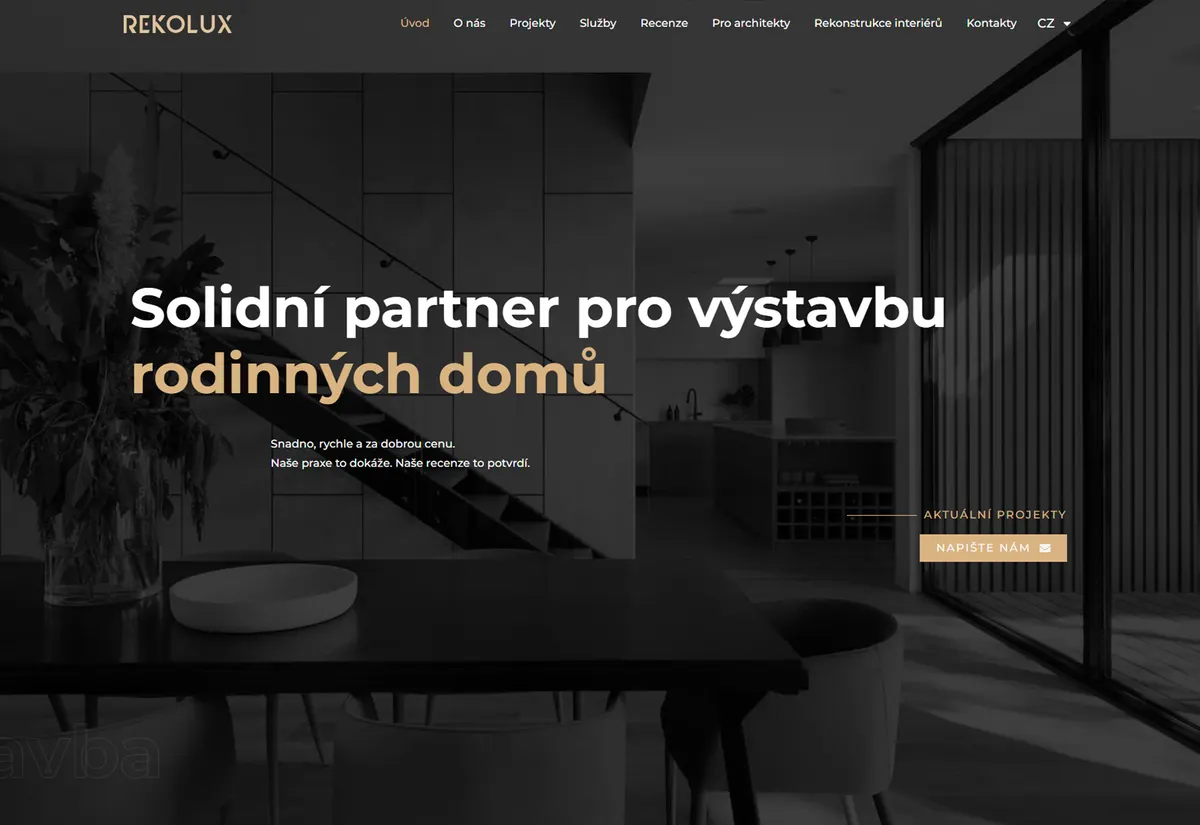 RekoLux Stav — будівництво будинків під ключ в Празі