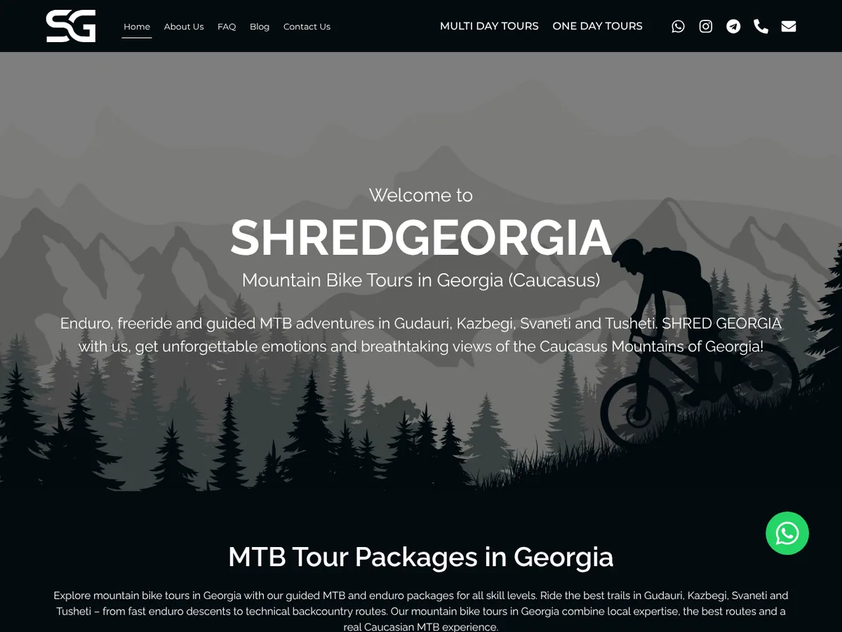 Shred Georgia — MTB tours in the Caucasus (Georgia)